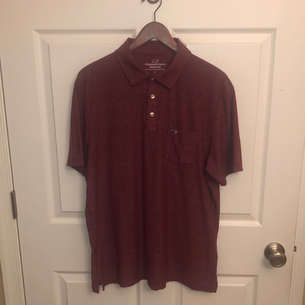 Men’s vineyard vines edgartown polo size large.
